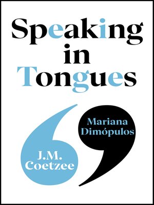 cover image of Speaking in Tongues